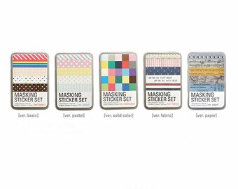 Washi Tape in A Tin