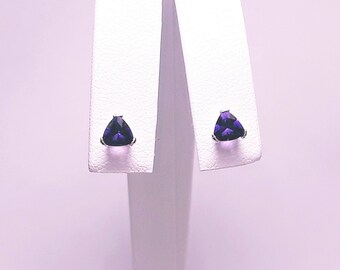 Sterling Silver Amethyst Earrings