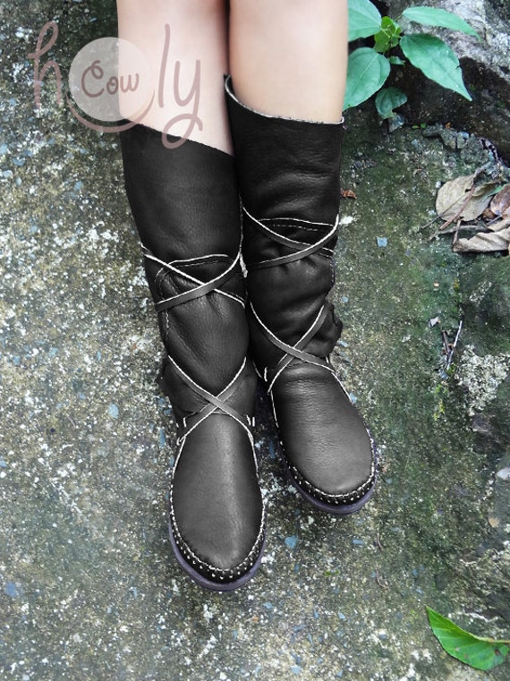 Black Moccasins Black Moccasin Boots Womens Moccasins