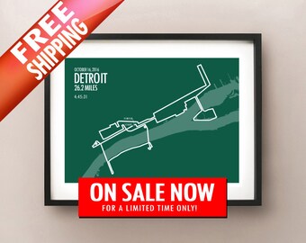 2016 Detroit Marathon - LIMITED SALE + FREE Shipping!