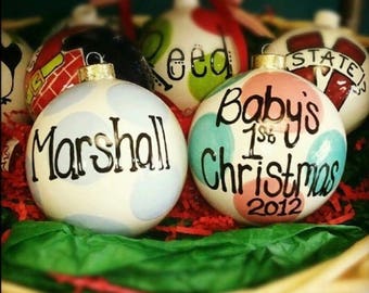 Baby's First Christmas Ornament