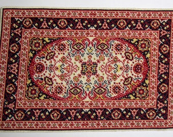 Anderson Hall Miniature Needlepoint Rug