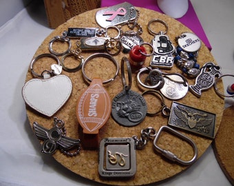 16 Different Key Chains Lot
