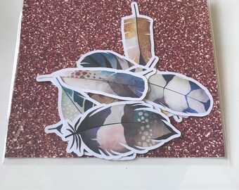 Feathers - Die Cuts / Scrapbooking