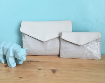 Shiny fabric covers set