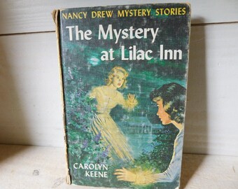 Vintage Nancy Drew Book - The Mystery at Lilac Inn
