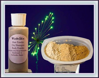 Hair Powder, Volumizing Dry Shampoo, Body Powder Deodorant