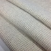 Natural and Gray Check, Wool Fabric for Rug Hooking and Applique, Fat 1/4 yard, J660