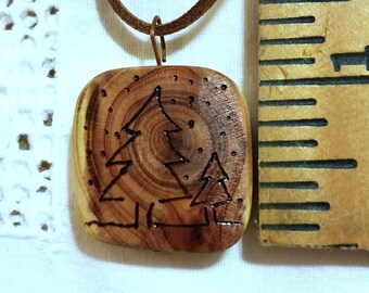 Evergreen Trees Necklace