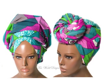 Musina African head wrap , African wrap scarf, African headwrap , Head wraps for women , African Head scarf , HT249