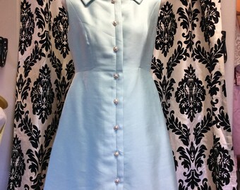 Gorgeous 50's Mint Shift Dress