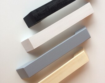 Wood Cabinet Pull,Wood Pull,Modern Cabinet Pull,Contemporary Wood Cabinet Pull,Drawer Pull,Wood Hardware