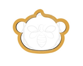 Jillbeesz Monkey Head Cookie Cutter