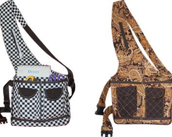 Traveler Organizer PDF Pattern | Secure and Convenient Body Tote | Passport holder