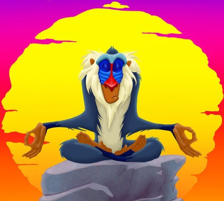 Картинки король лев обезьяна