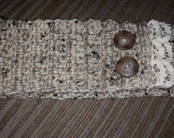 Vintage Feel Handmade Headwarmer/Earwarmer