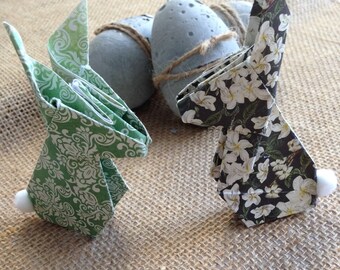 Origami Easter Bunnies