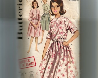 Butterick Misses' Full Skirted ShirtDress Pattern 2695