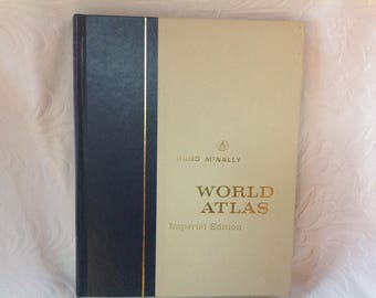 Rand McNally World Atlas 1964 World Atlas