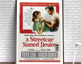 A Street Car Named Desire - Film, Movie, Poster