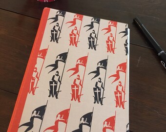 Hand bound journal with vintage book cover