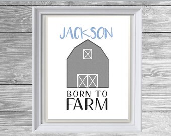 CUSTOMIZABLE Farm Theme Wall Hangings