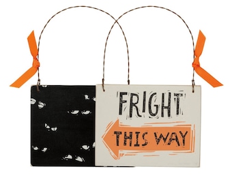 Fright This Way Ornament