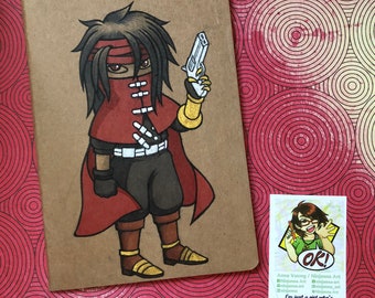Sketchbook Series: Vincent Valentine (Final Fantasy VII)