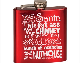 christmas coffee flask