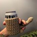 Crochet 4 inch penis can cooler sleeve