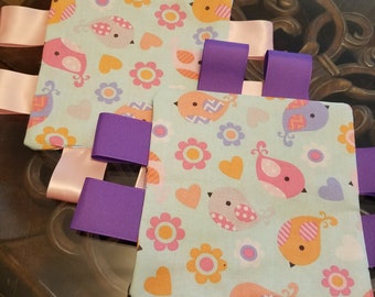 Mini spring tag blankets
