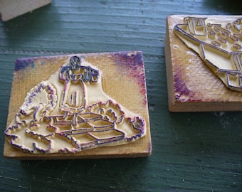 Vintage Rubber Stamps