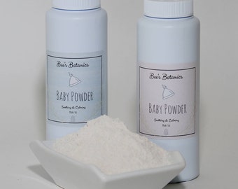 Baby Powder, Talc Free Baby Powder, With Organic Arrowroot, Natural Dusting Powder, Natural Body Powder, Chafing Relief, Deodorant Powder