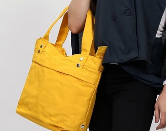 Mother s Day Big Sale Calla / Medium / Lemon Chiffon / Lined with Beige / Ship in 15 days // Diaper bag / Shoulder bag