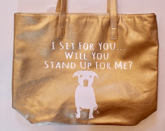 Stand Up For Pits Tote