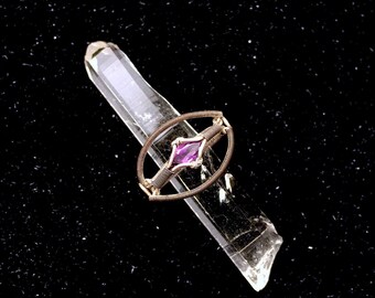 Amethyst Wire Wrapped Ring, Amethyst Wire Wrap, Wire Wrap, Heady Wire Wrap Ring, Amethyst Jewelry, Wire Wrapped Jewelry, Heady