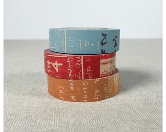 Graffiti B Pattern Washi Tape 3pk - Classiky