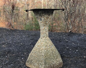Pebble and Stone Park Table base