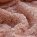 Lace Fabric 3D Pink Chiffon Small Rose Soft Lace Wedding Fabric 51.18'' width 1/2 yard