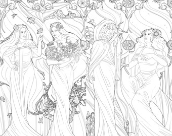 Season Coloring Pages