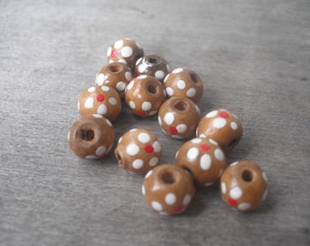 Bead destash wooden beads