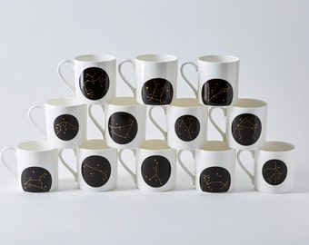 Black Constellation Mug