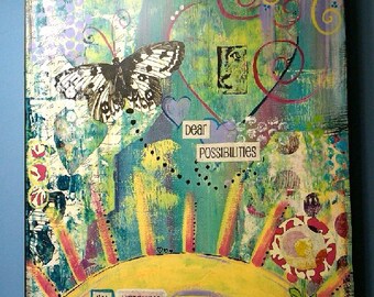 Dear Possibilities 10x10 Wood Mounted Print