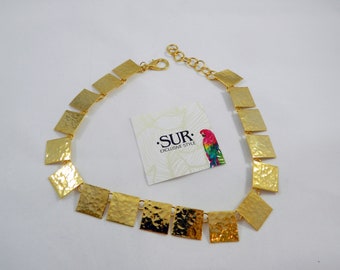 Choker - Gold, Gold plated Necklace,Boho Necklace