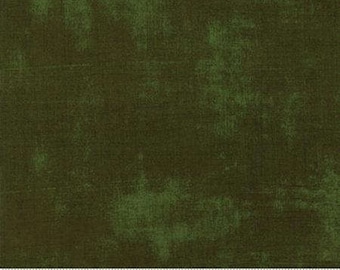 Fabric by the Yard- Grunge Basics in Rifle Green - by Basic Grey for Moda