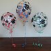 Pick YOUR Confetti Colors: 11" Custom Graduation Hat Confetti Balloons - Class of 2018, Seniors, High School, College, School, Spring, Prom