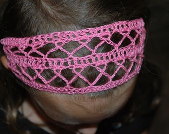 Breast Cancer Awareness Pink Ribbon Headband