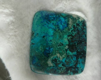 Azurite Malachite cabochon