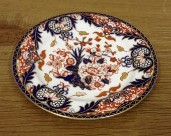 Antique Royal Crown Derby 7" Dinner Plate - Pattern No. 383 Dated 1891 - 1921