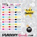 Vinyl Appointment Event Removable Planner Stickers